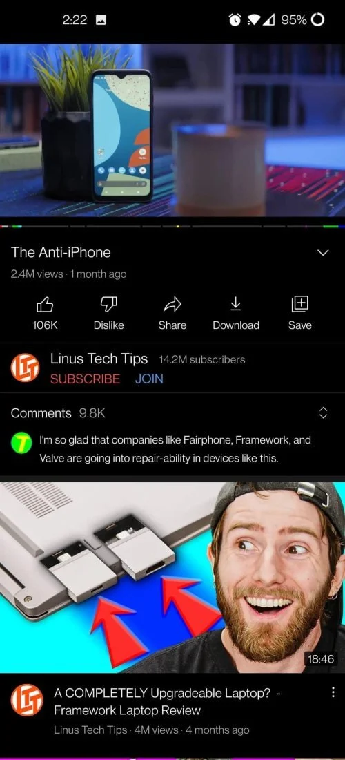 YouTube ReVanced MOD screenshot
