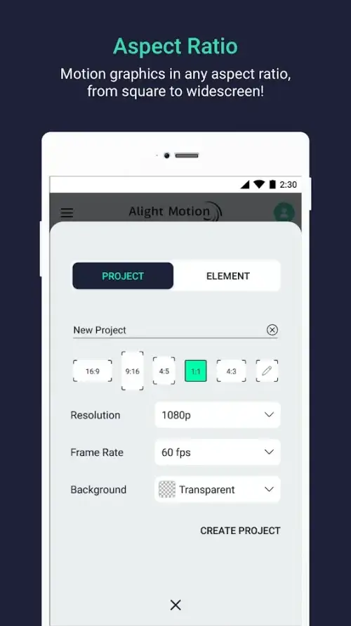 Alight Motion Mod screenshot